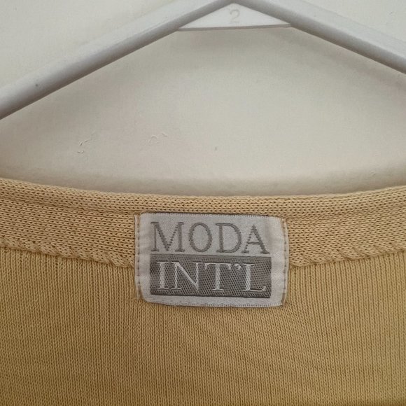 Vintage Yellow Button-Up Sweater Vest - Picture 4 of 4